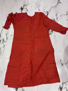3xl Red Kurta