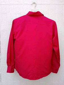 New with tag Chic Stylish Red Button-Down Shirt