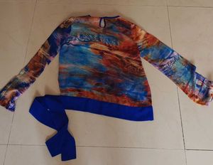 Colorful Long Sleeve Top