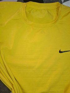 Nike Yellow Training T-shirt