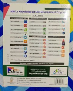 KLIC Tally – MKCL Skill Development Program Book |