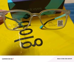 Lenskart Matte Grey Sky Blue Full Rim Air