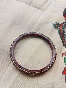 Stone Bangle Red Colour.Not Used