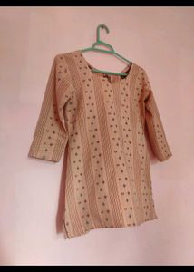 Highwaist Black Trouser For Women+ 2 Short Kurtis