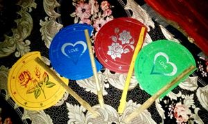 4 pieces hand fan