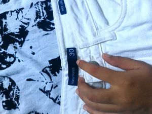 White Wide Leg Jeans