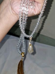 Crystal Beaded Necklace ( Tasbih)