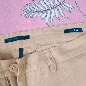 UCB Slim Fit Trousers For Men