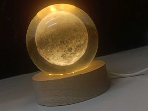 CRYSTAL BALL WITH 2W LED
