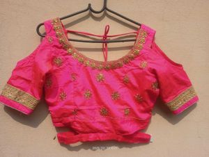 Pink And Orange Lehenga Choli