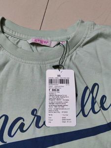 Ginger Printed Pullover Sweatshirt New With Tag