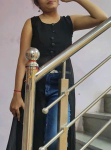 Black Sheer Maxi Dress