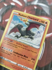 Radiant Charizard Pokemon Card