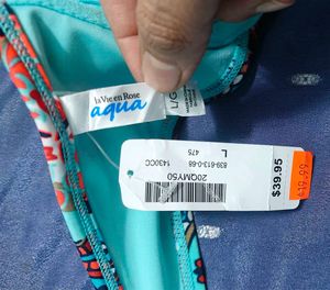 La Vien Rose Bikini Top