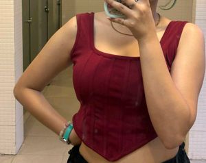 trendy amazon corset top