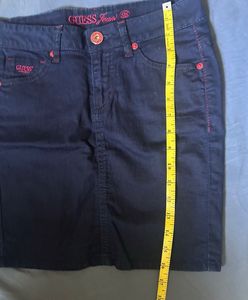 GUESS Authentic Denim Mini Skirt