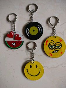Spongebob Keychain - Handmade!