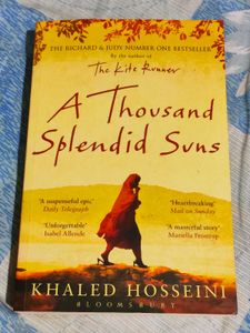 A Thousand Splendid Suns By Khaled Hosseini