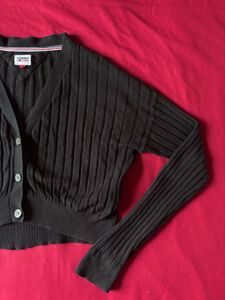 Tommy Jeans Black Cardigan