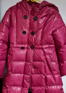 Pink Puffer Coat