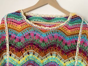 Boho Crochet Shrug