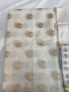 Banarasi White Suit
