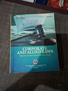 Corporate and Allied Laws Book