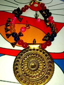 Buy1get 1 Free Jaipuri Necklace And Earring