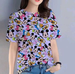 Disney Cartoon Print Top