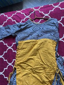 Geometric Print Kurti