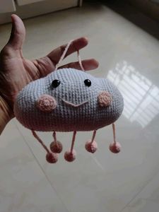 Crochet Smily Cloud