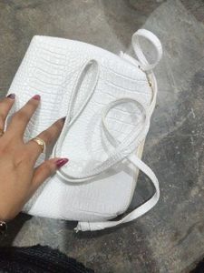 Totally New White Sling Bag