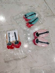 Cute Hair Clips (Set of 3)