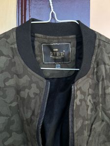 Trendy Camo Bomber Jacket