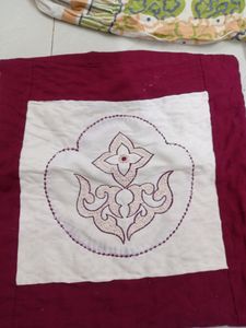 2 Bolster And Pillow Cover