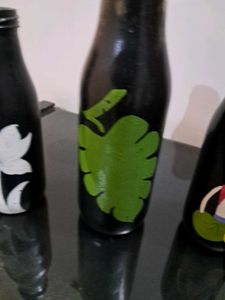 Painted Bottles For Decoration