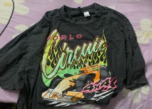 Circuit Grey Crop Top