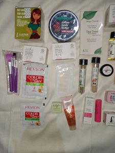 Combo Of Skin Care And Makeup Products