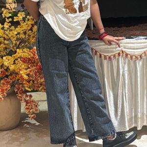 Acid Wash Denim Jeans 28-30”