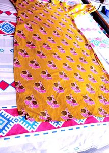Floral Print Kurta