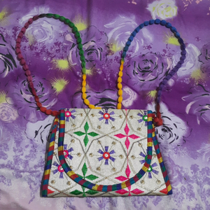 Embroidery  sling bag (new)