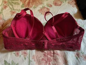 dark pink Lace Bra