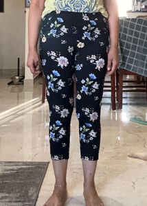 Floral Print Pants