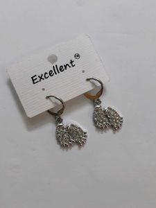 Cute Silver Earrings -Brand new