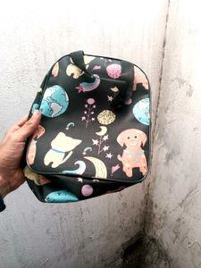 Apple Lunch Bags -Blue &amp; Pink ( PACK OF 2 )