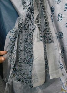 🔥 Sale 🔥Pakistani Unstitched patchwork dress