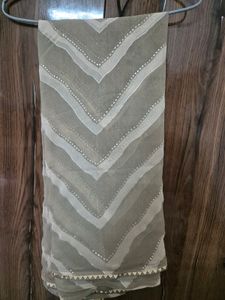 Beautiful Saree Light Weight With Golden Blouse