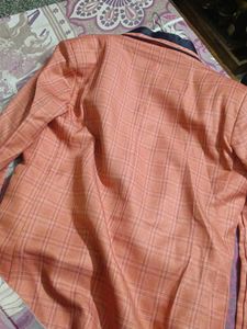 Men&#39;s Checkered Suit Blazer