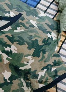 Camouflage Print  Tshirt