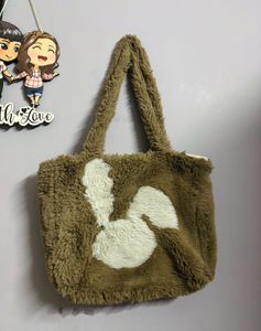 Fuzzy Bunny Tote